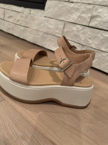 Sorel 2069731 Beige Day Spring Ankle Strap Sandal Women’s Size 6