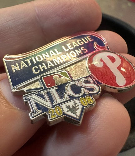 2008 Philadelphia Phillies MLB National League Champions Logo Pin
