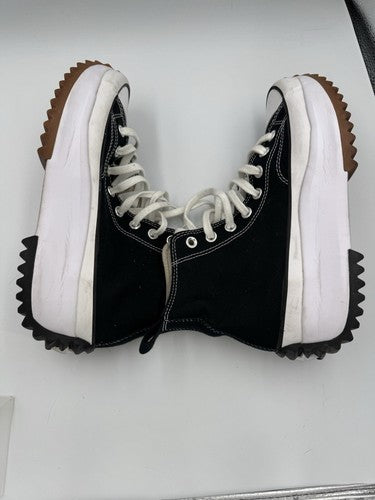Converse Black Run Star Hike Platform Shoes 166800C Womens Sz 8.6 Mens Sz 7