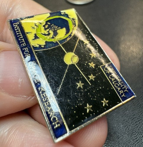 University of Calgary - Institute for Space Research Canada Lapel Pin RARE