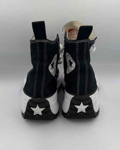 Converse Black Run Star Hike Platform Shoes 166800C Womens Sz 8.6 Mens Sz 7