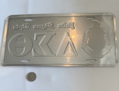 Vintage New Old Stock Delta Sigma Theta Sorority License Plate Car Tag
