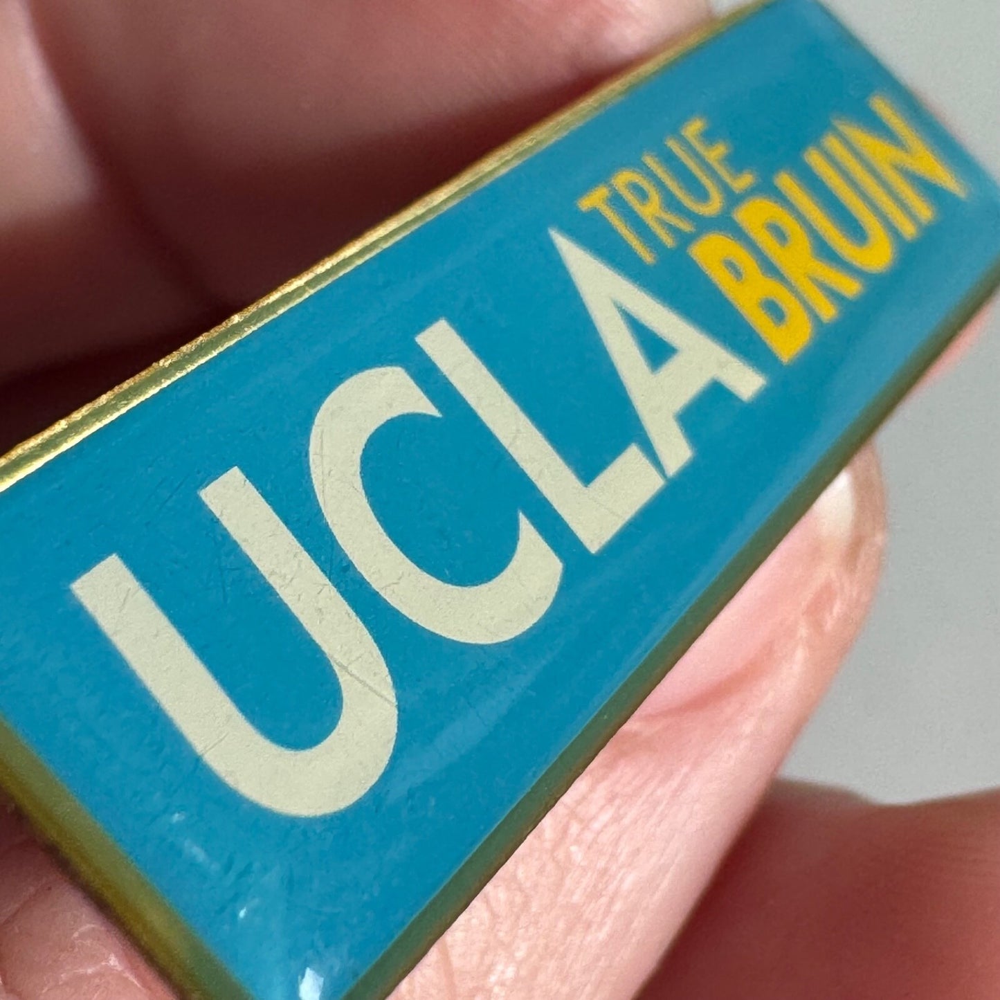 Vintage University of California Los Angeles UCLA Bruins TRUE BRUIN Lapel Pin