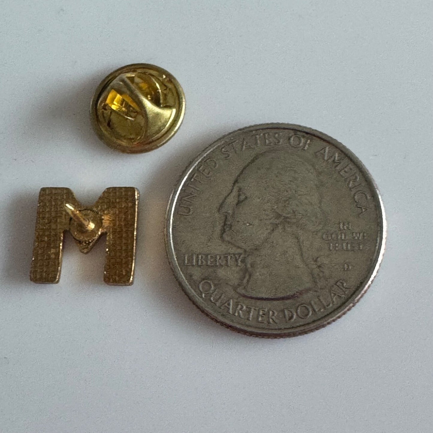 Vintage University of Michigan Wolverines 1950 Union Lapel Pin Tie Tack