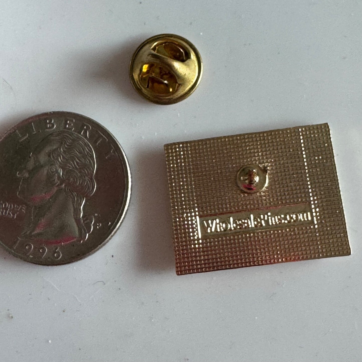 Vintage Golden Spike Tower and Visitor Center North Platte Nebraska Lapel Pin