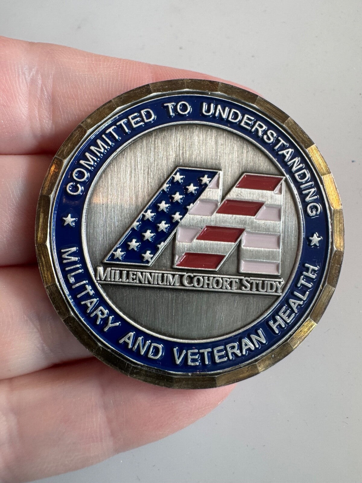 Millennium Cohort Study 2001-2022 Understanding Veteran Health Challenge Coin