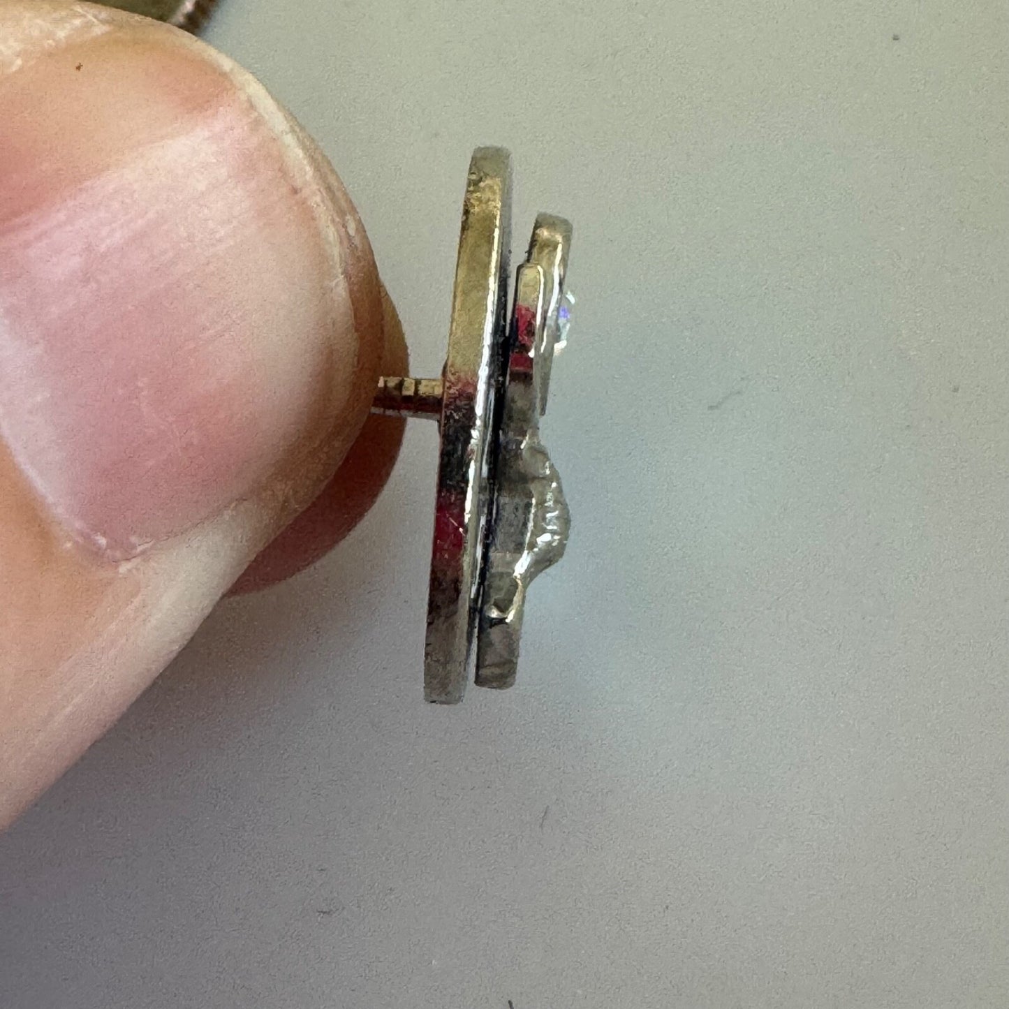 Vintage 25 Years BPOE Elks Club Lapel Pin Tie Tack