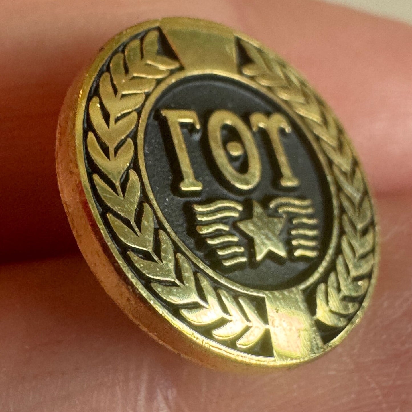 Vintage Gamma Theta Upsilon International Geographical Honor Society Pin RARE