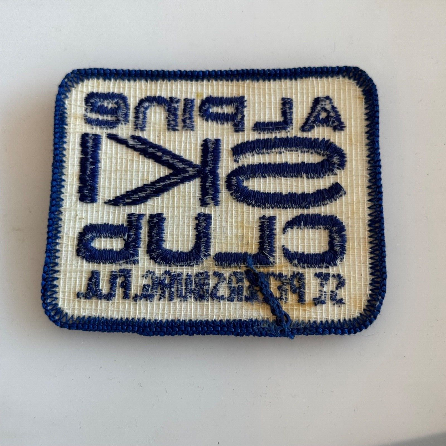Vintage Alpine Ski Club St Petersburg Florida Patch Fla. St. Skiing