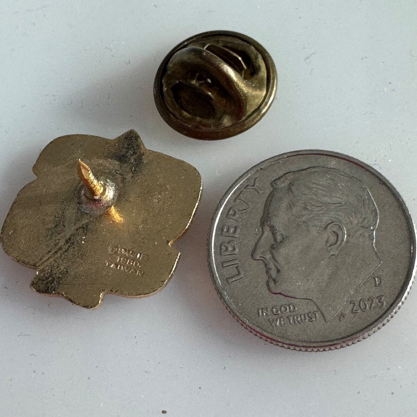 Vintage Standford University Cardinal Tree Logo lapel Pin