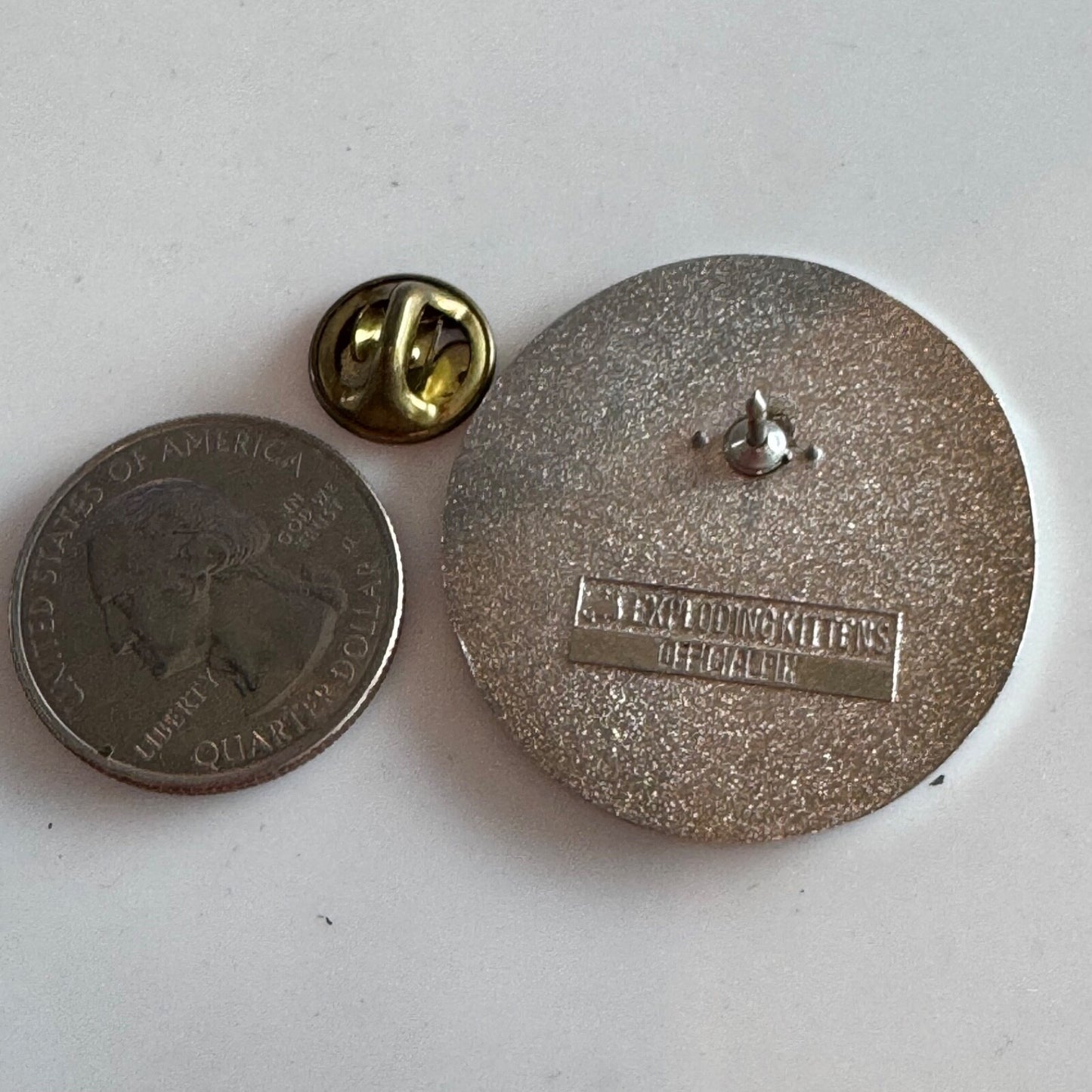 Exploding Kittens Official Pin Owl Glitter