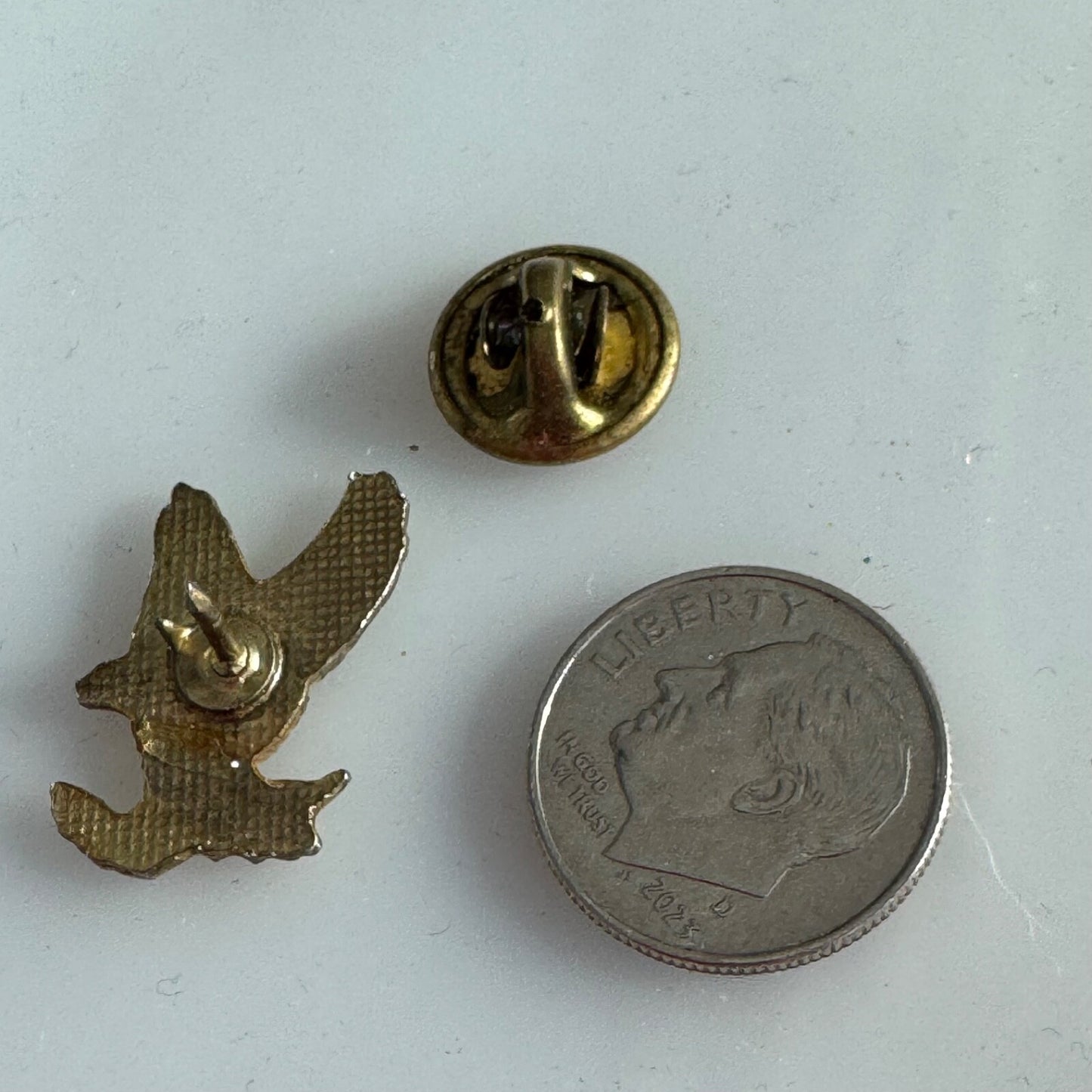 Vintage United States Air Force Academy Falcon Mascot Lapel Pin USAFA