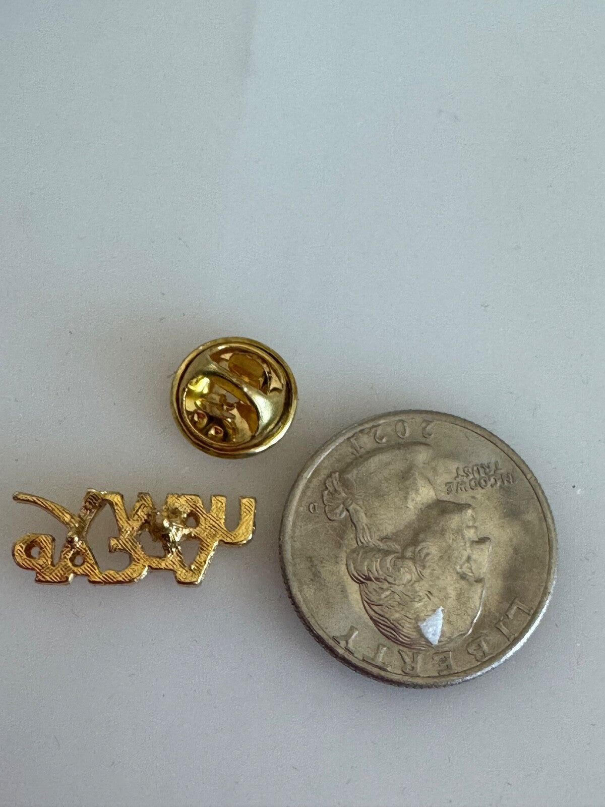 Vintage UAW V-CAP Lapel Pin