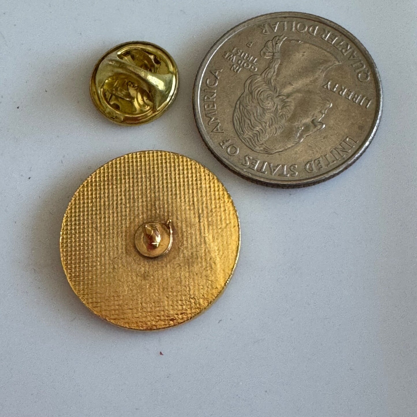 Vintage Teacher of the Year Jacksonville Florida Pin Gold Tone