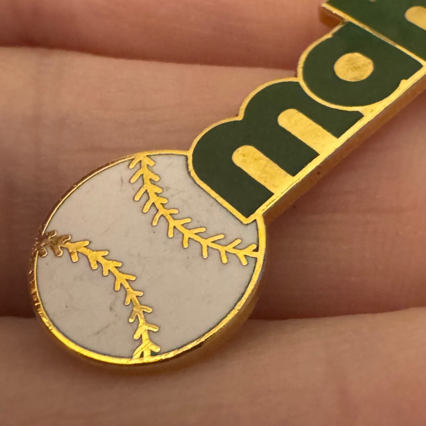 Vitnage Omaha Baseball Lapel Pin Nebraska