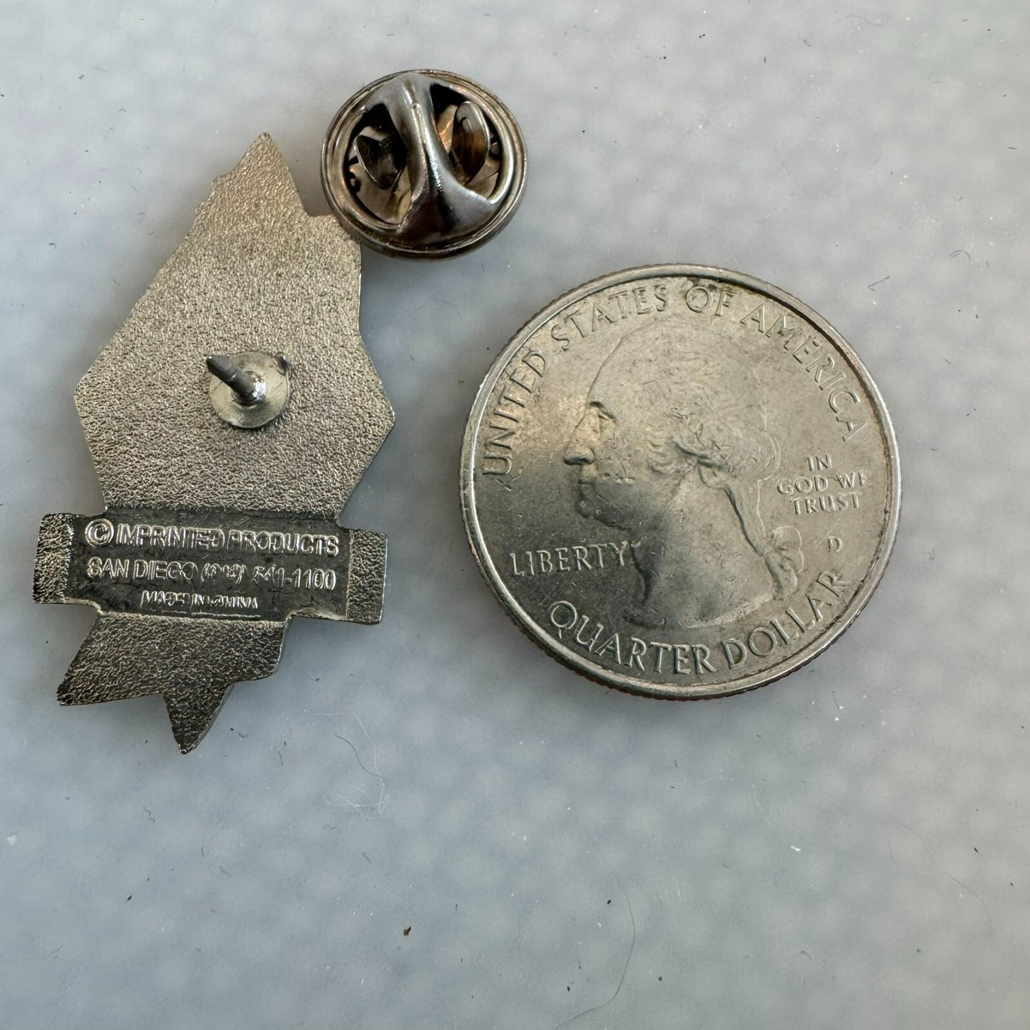 Atlanta 1996 Motorola Enamel Lapel Pin Flip Phone MicroTac