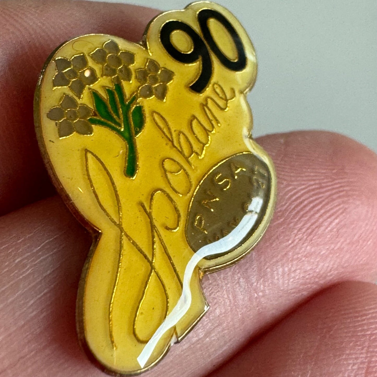 Spokane 1990 Pacific Northwest Shrine Association PNSA Pin Lilac