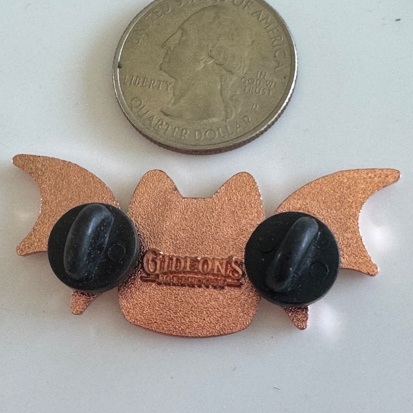 Disney Springs Gideon's Bakehouse Black Cat Bat Lapel Pin