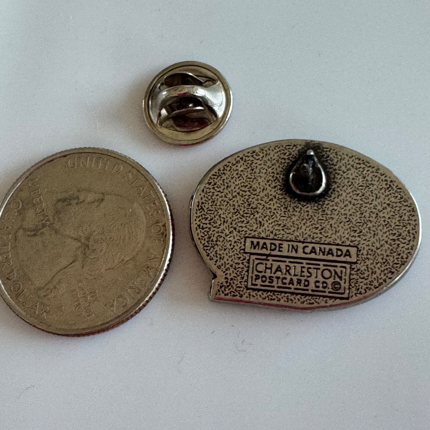 Vintage Fort Sumter National Monument South Carolina Pewter Pin Nice!