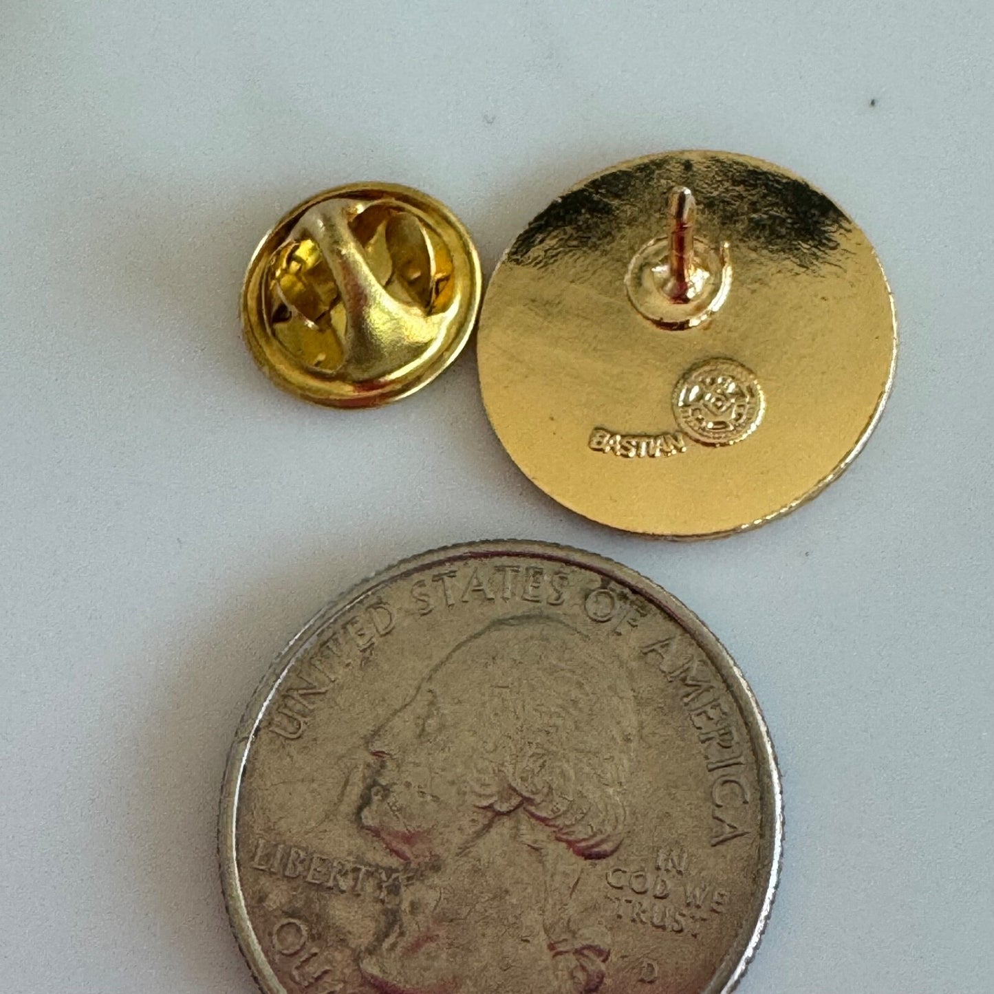 Vintage International Association of Machinists Union 30 Year Pin Tie Tack