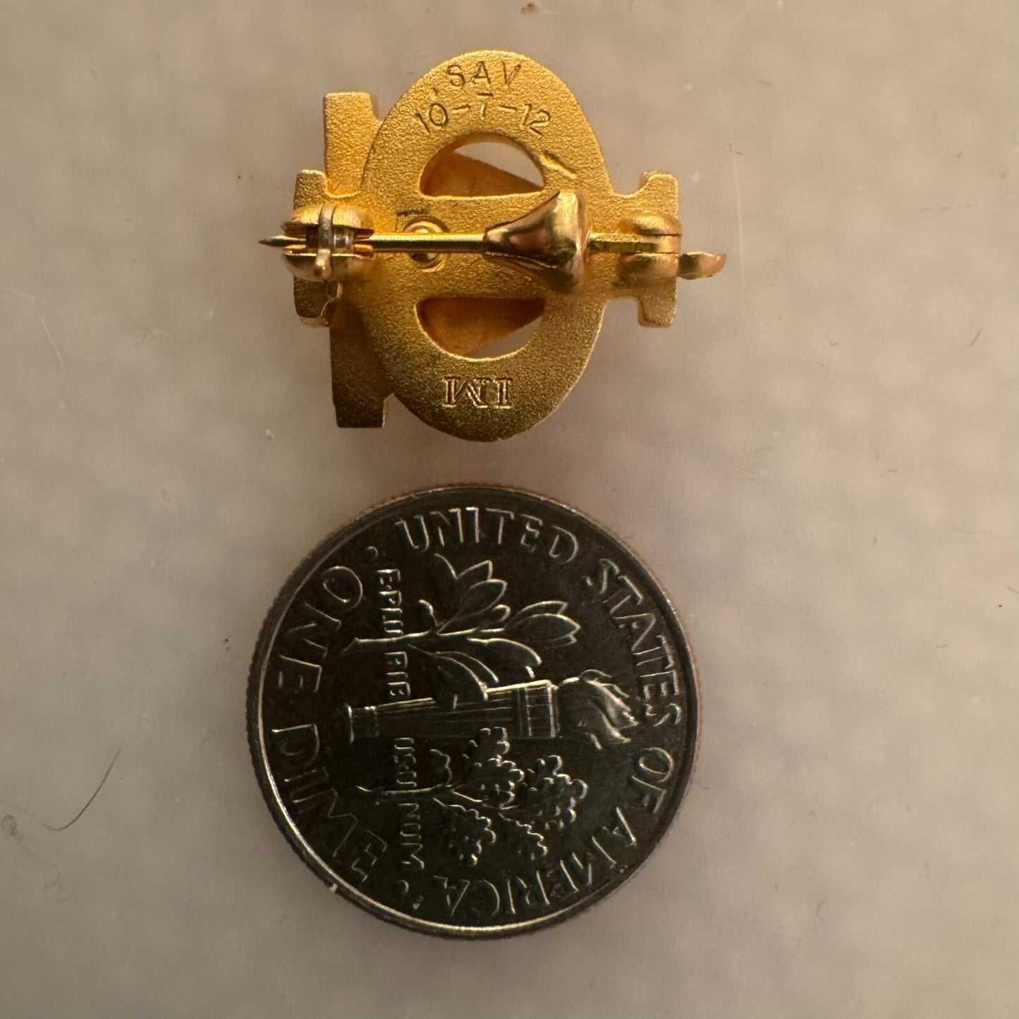 Alpha Phi Sorority Member Badge Pin