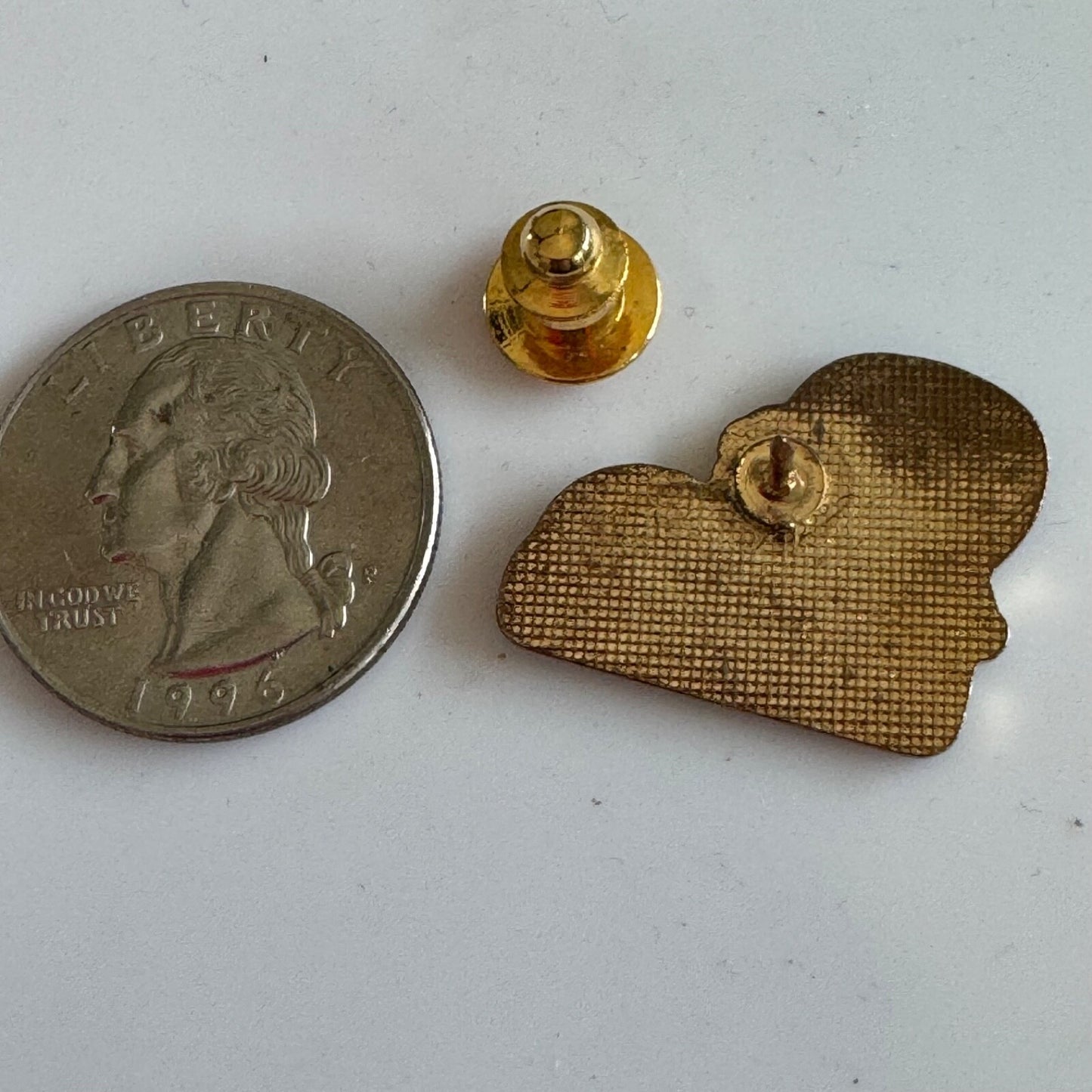 Vintage My Kind of High Hot Air Balloon Lapel Pin Enamel Rainbow