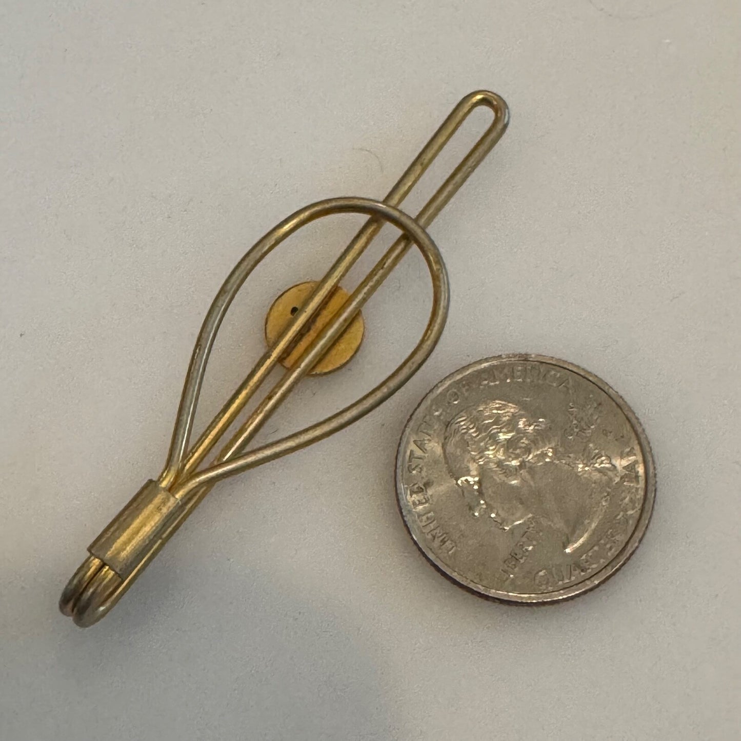 Vintage Woodmen of the World Enamel Tie Clip Tack W.O.W.
