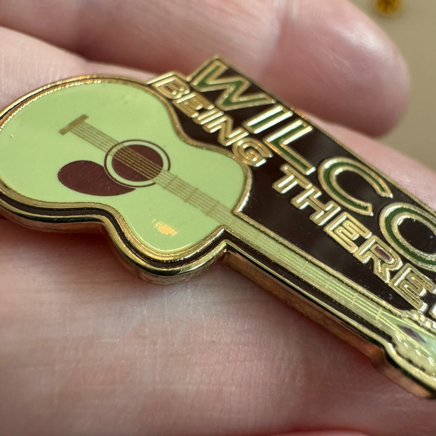 Wilco Being There Guitar Lapel PIn Enamel