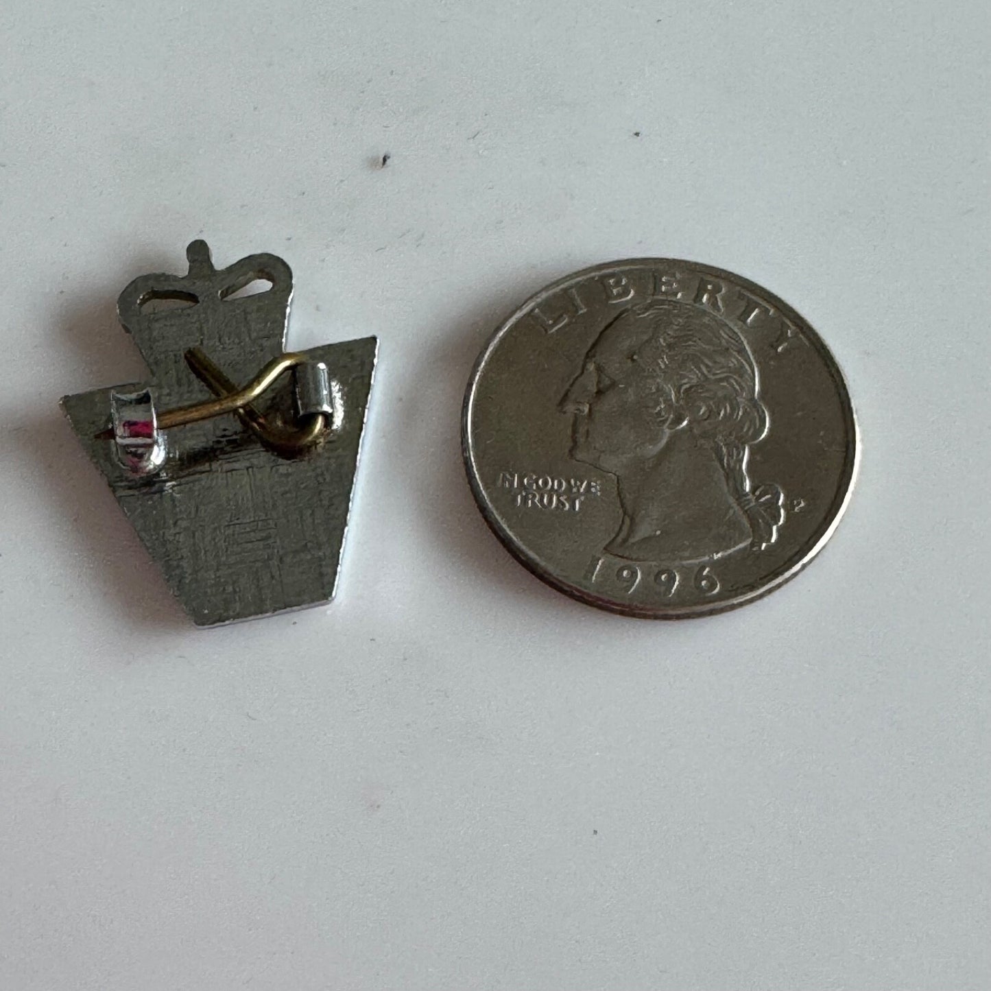 Vintage British Women's Royal Voluntary Service Pin