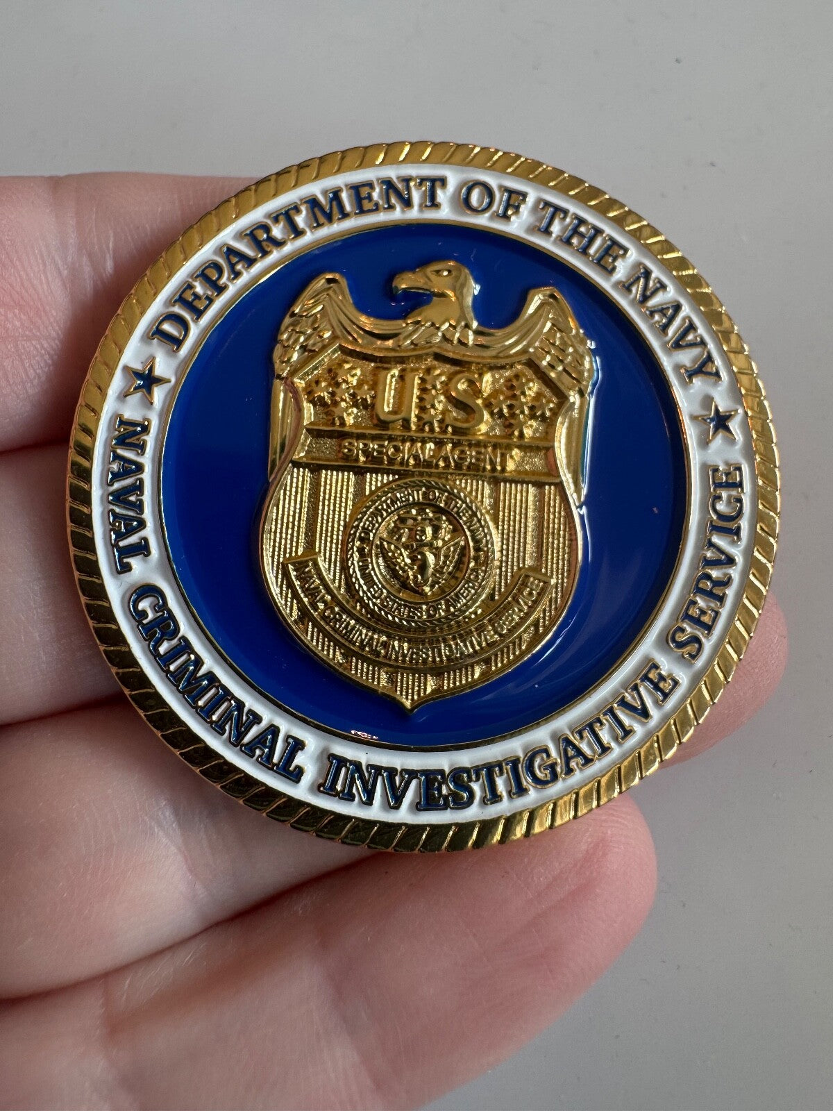 NCIS Department of the Navy Challenge Coin