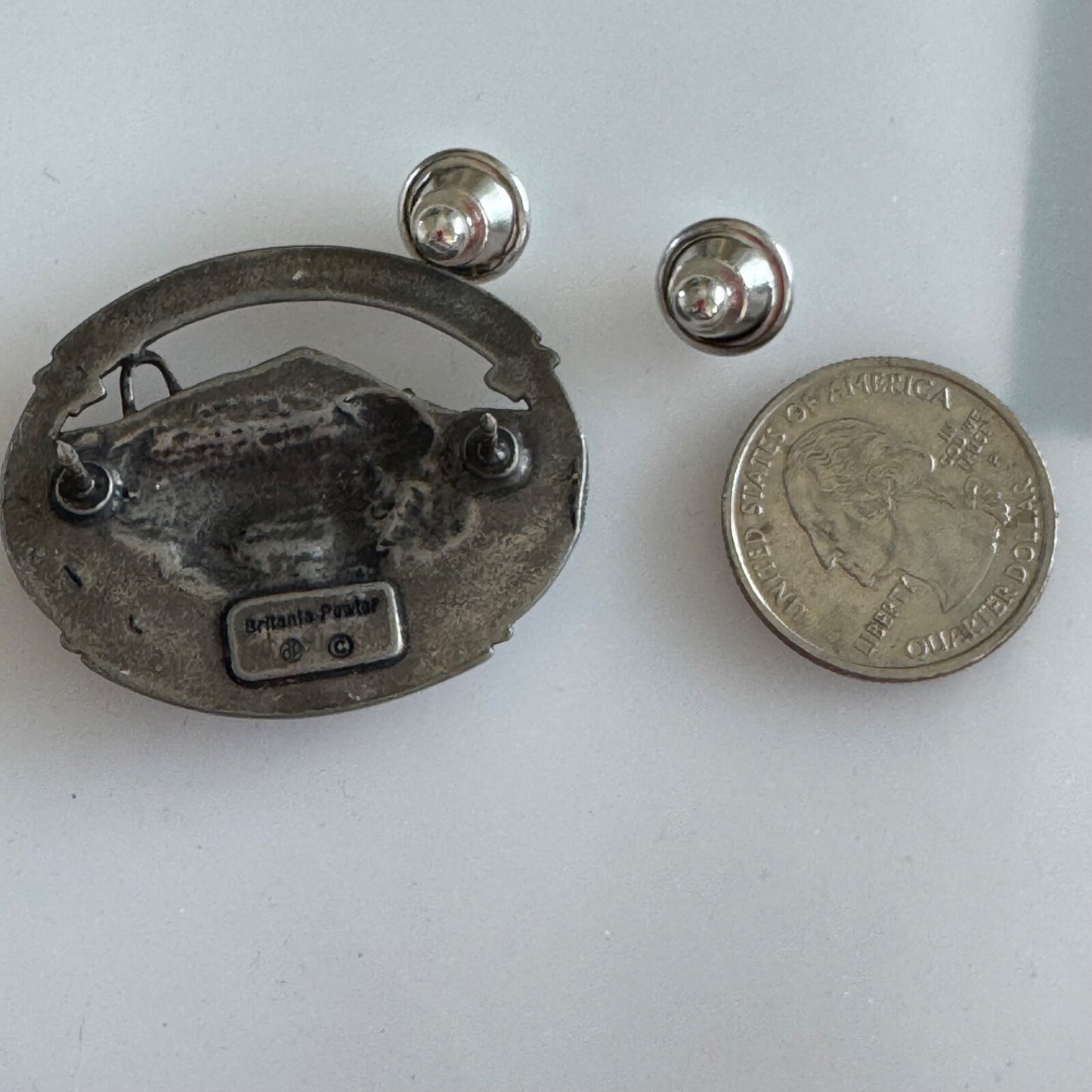 Vintage 1992 XX Iditarod Sled Dog Race Alaska Lapel Pin Britania Pewter