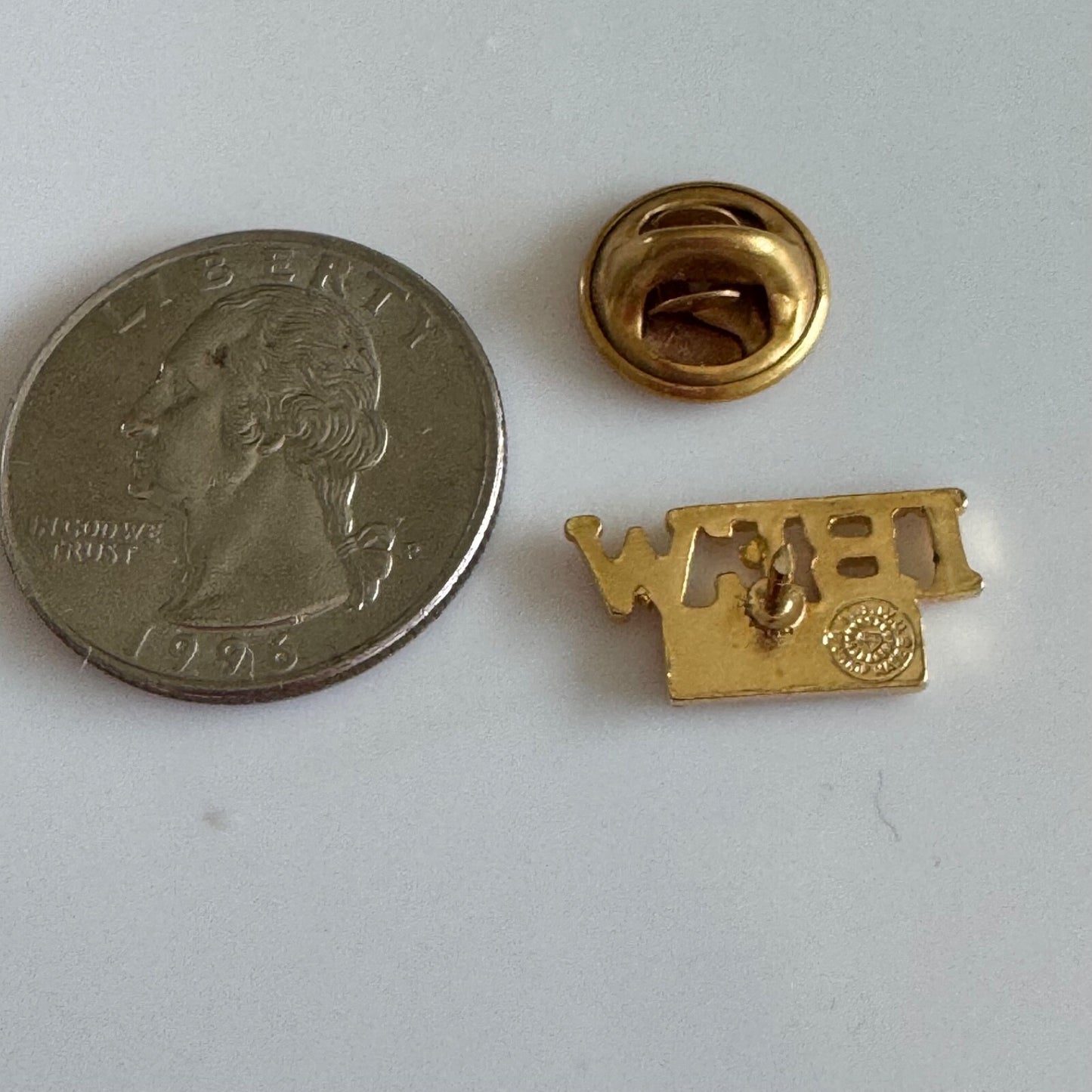 IBEW COPE Gold Tone Lapel Pin Tie Tack Union