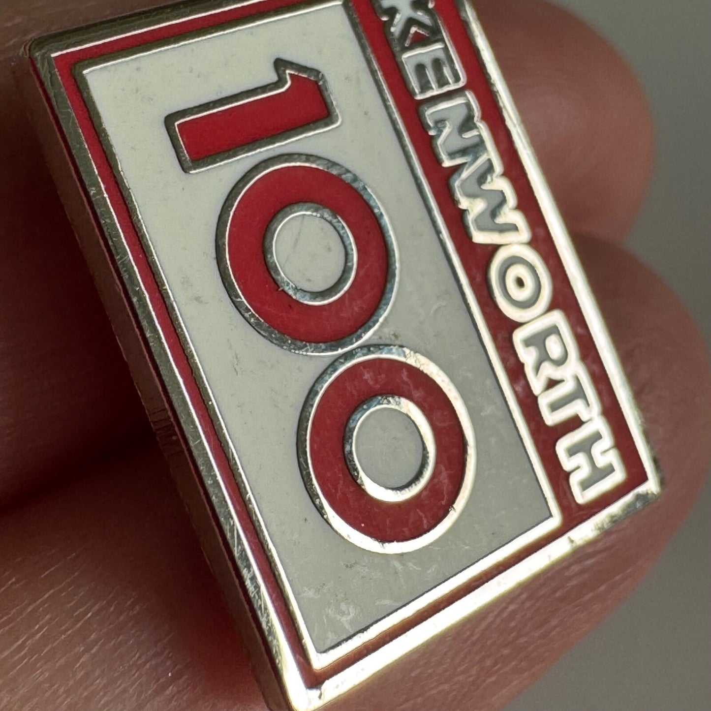 Vintage Kenworth 100 Lapel Pin Trucks Truck Trucking