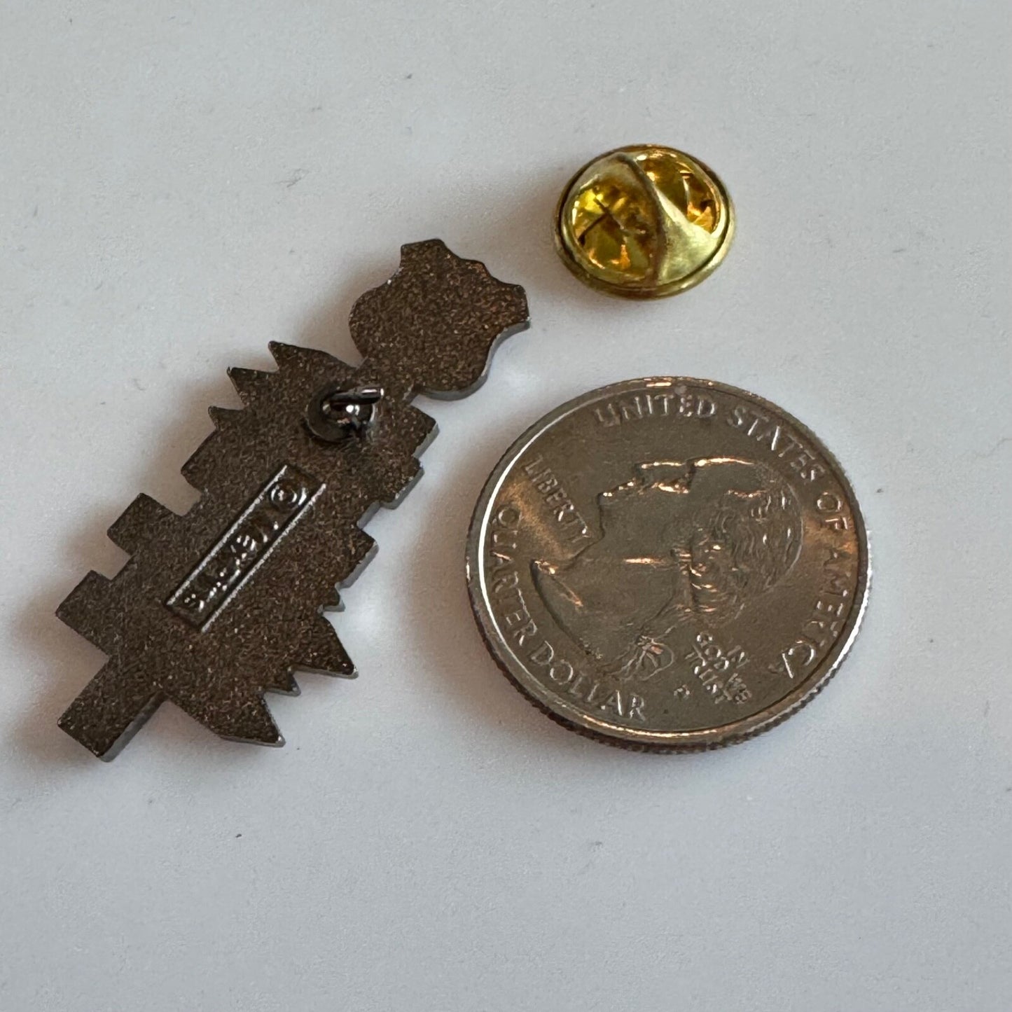 Vintage OK Route 66 Illinois Missouri Kansas Oklahoma Texas New Mexico AZ CA Pin