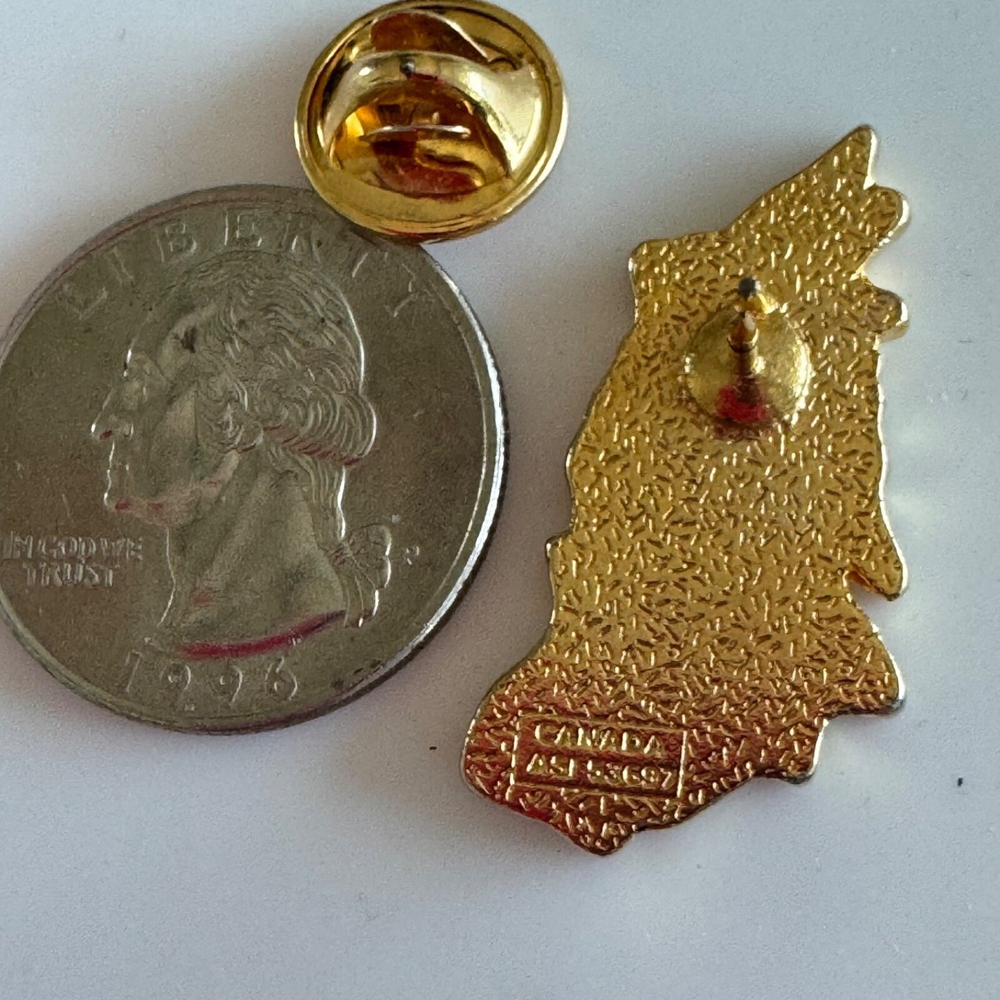 Vtg SAGAMORE OF THE WABASH ~ INDIANA GOVERNORS AWARD LAPEL PIN RARE