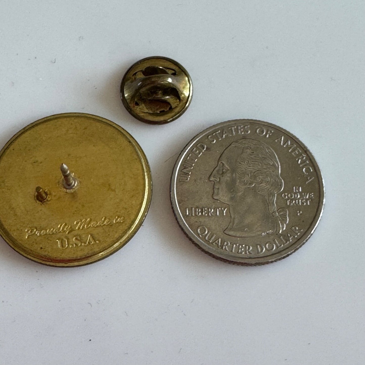 Vintage Starbucks Coffee Partner of the Month Lapel Pin RARE Made in USA