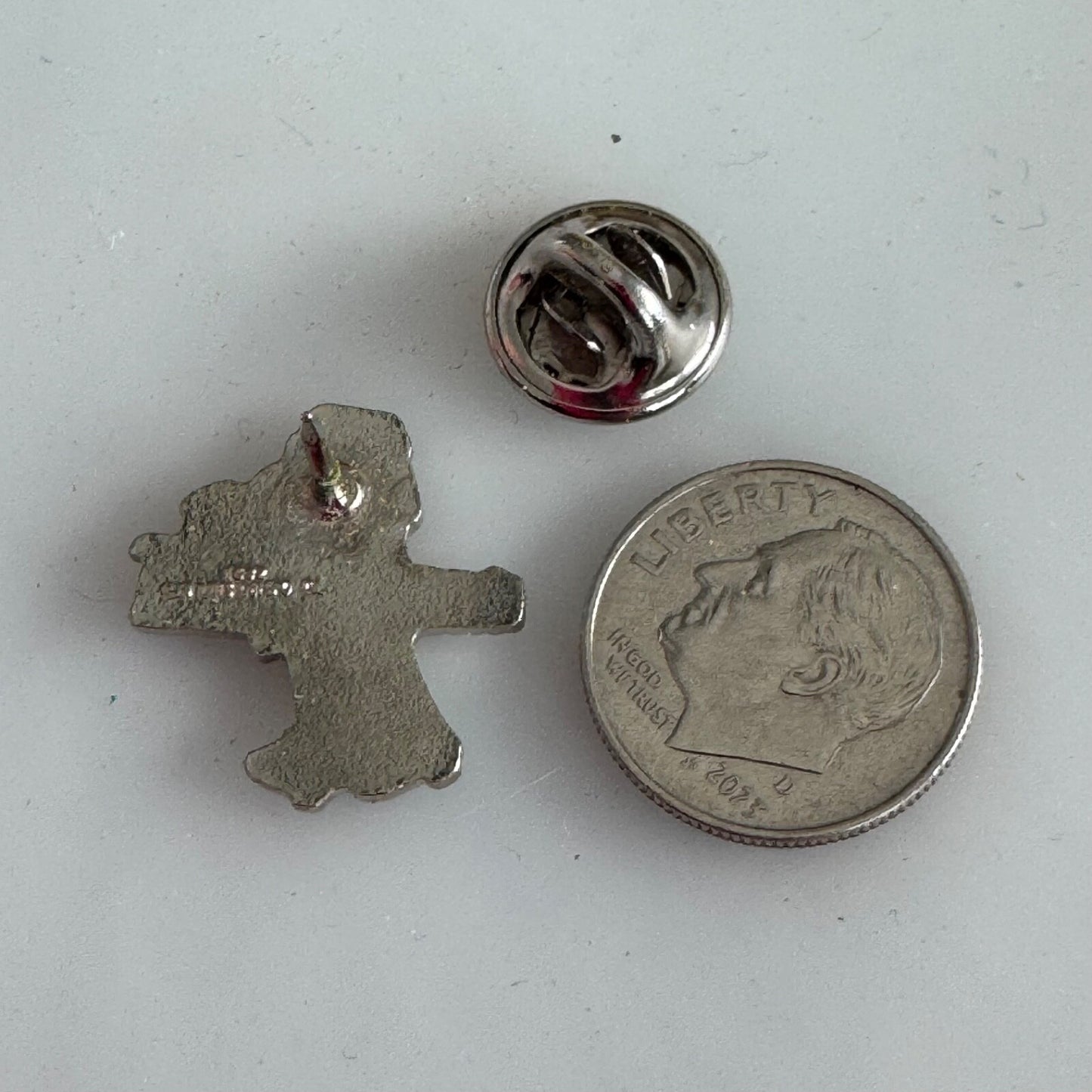Vintage United Brotherhood of Carpenters Lapel Pin Cartoon Carpenter