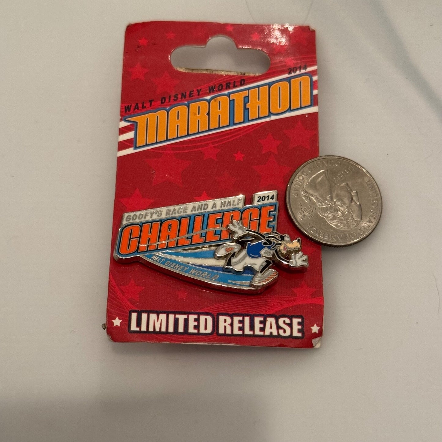 2014 Walt Disney World Marathon Goofy's Race and a Half Limited Release Pin