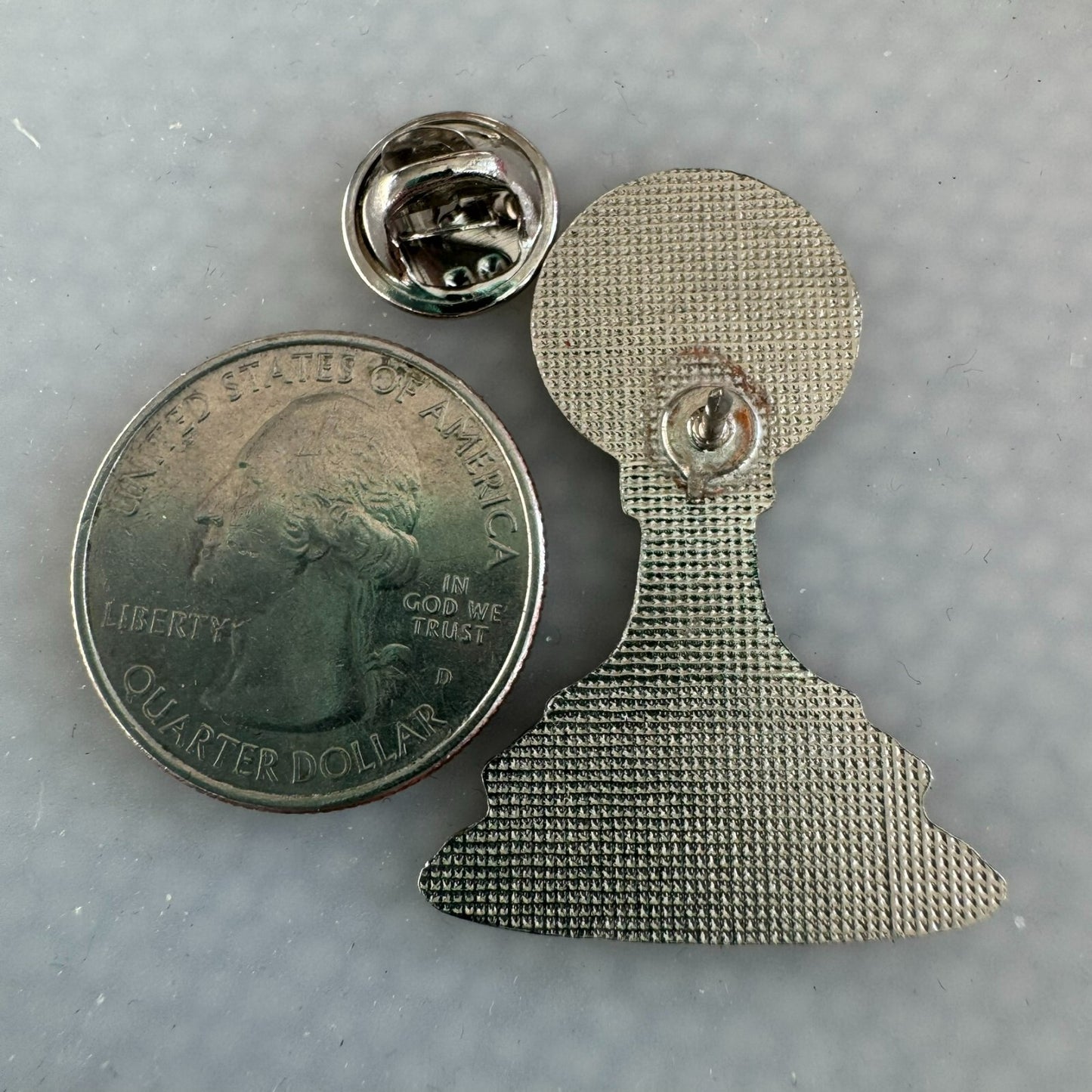Vintage Siemens NABC Trophy Lapel Pin National Association of Basketball Coaches