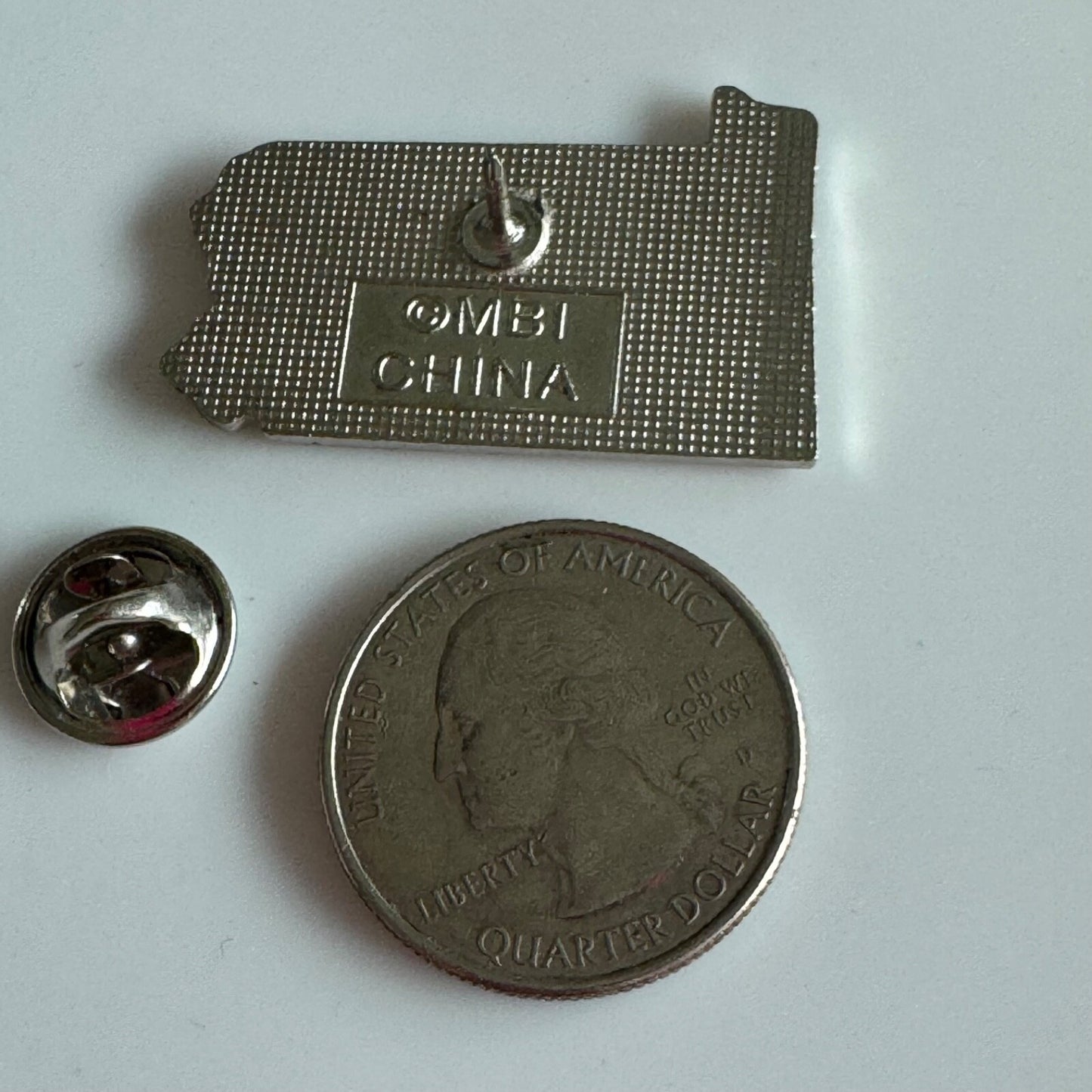 Pennsylvania State Pin – Liberty Bell and Constitution Design