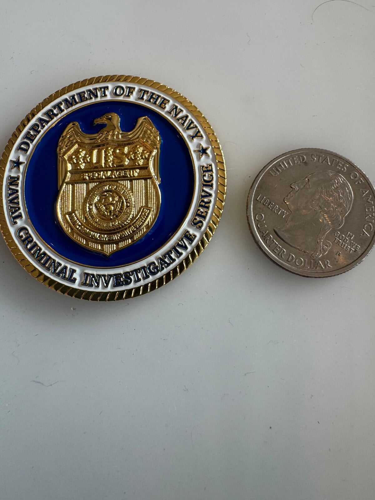 NCIS Department of the Navy Challenge Coin