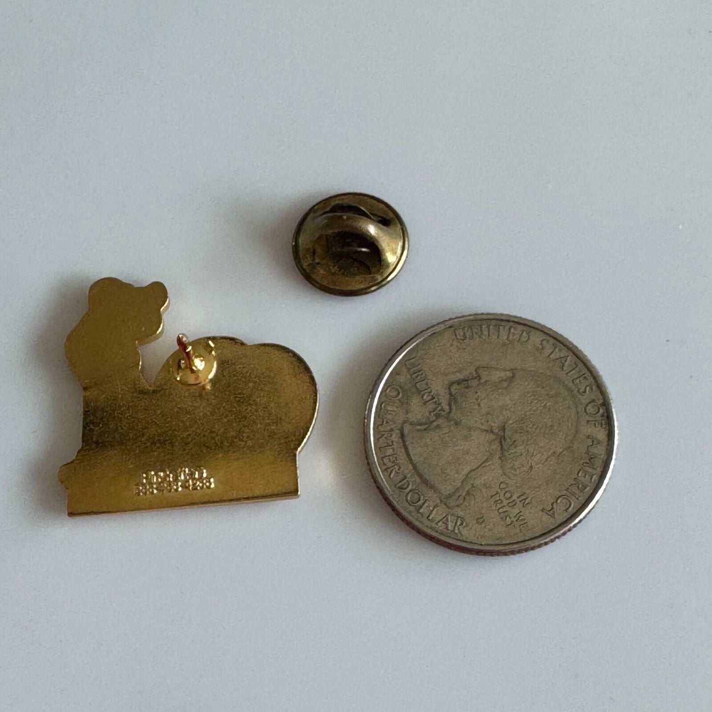 Fort Larned National Historic Site Gold Pin with Cannon and Bugler Kansas