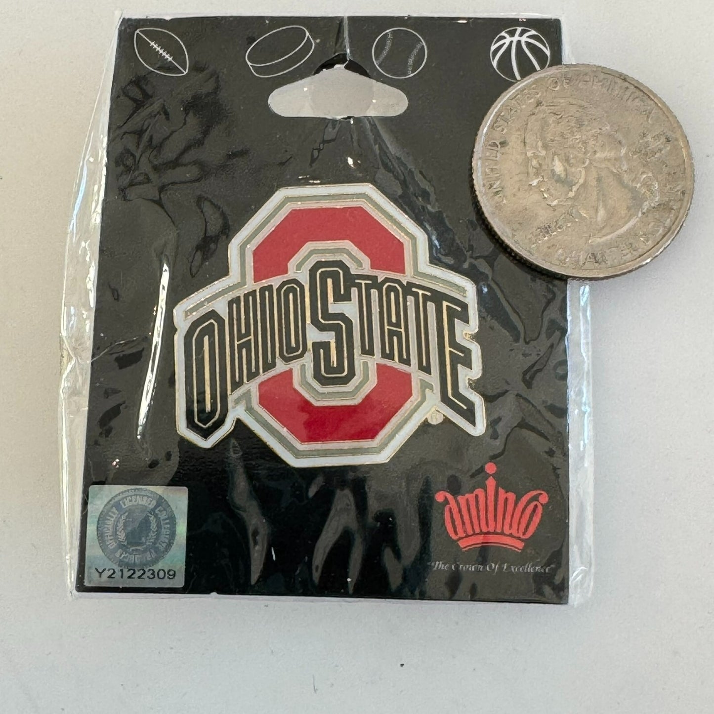 Vintage The Ohio State University Logo Lapel Pin