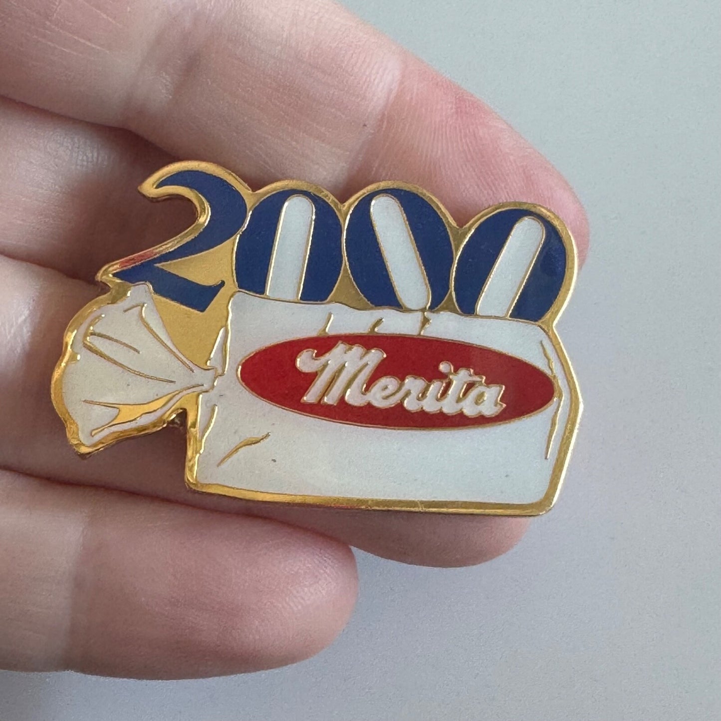 Vintage Merita Bread 2000 Promotional Pin