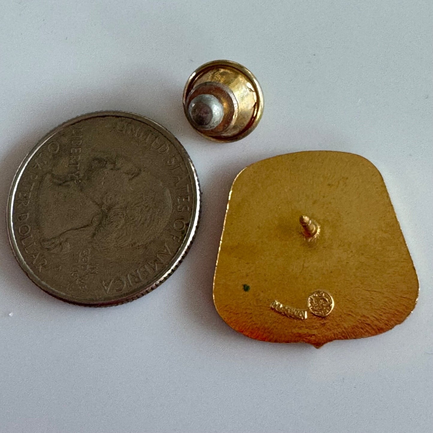 Vintage United Brotherhood of Carpenters 50 Years Pin Tie Tack Union UBC