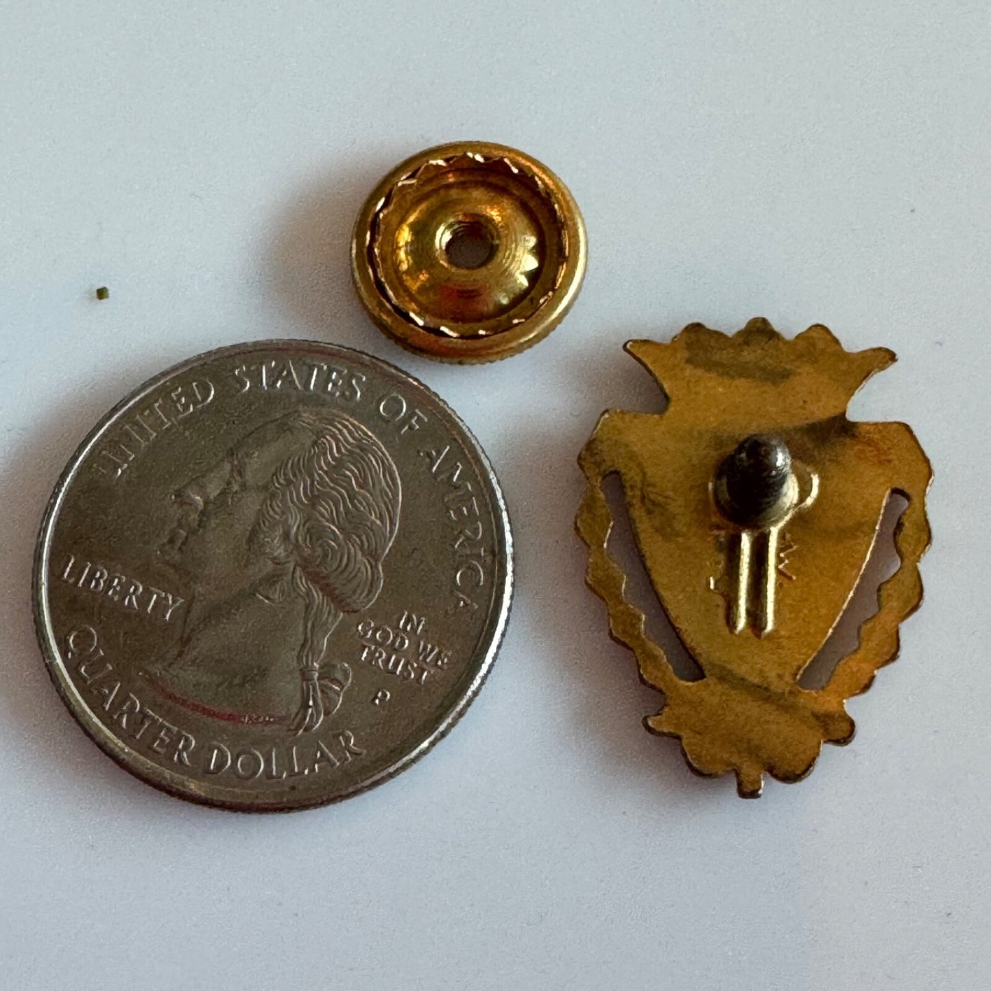 Vtg Instituto Divino Corazón Argentina Gloria Tibi Trinitas Pin School