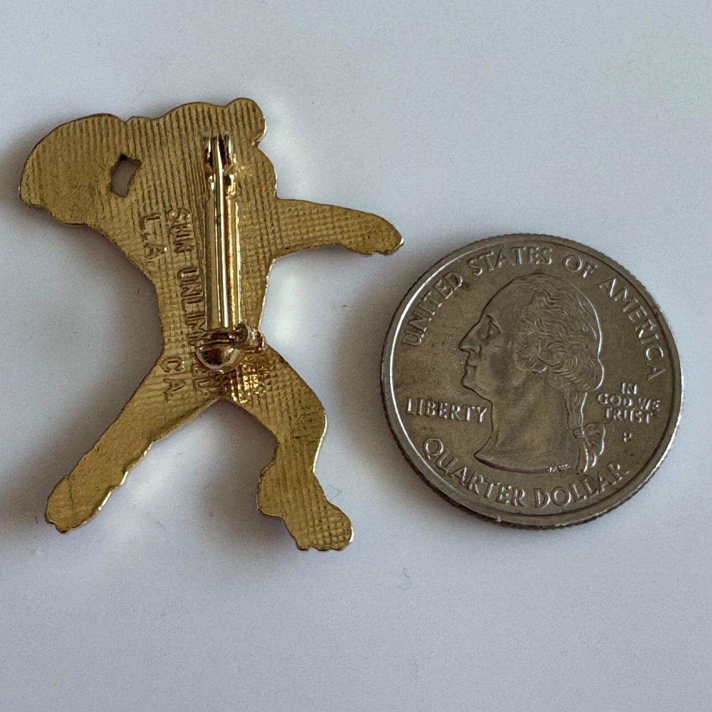 Vintage University of California Los Angeles Bear Football Lapel Pin UCLA