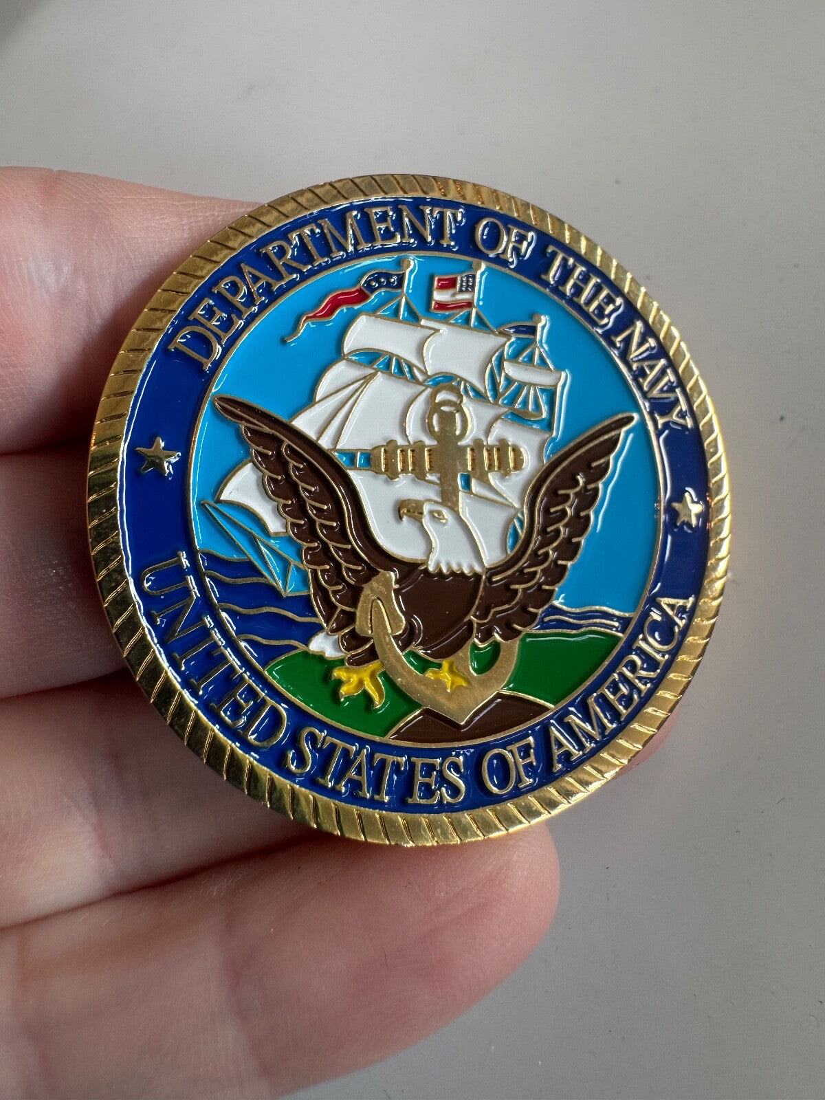 NCIS Department of the Navy Challenge Coin