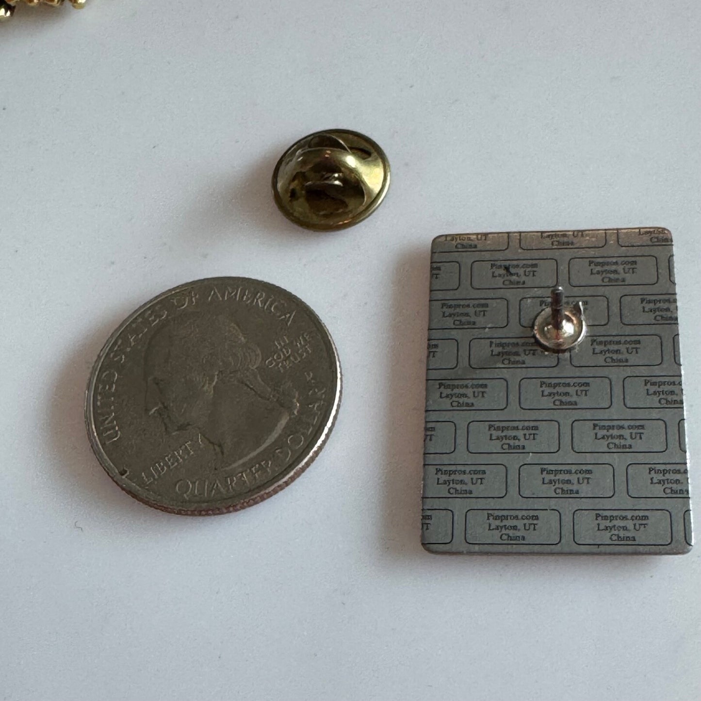 Vintage Fair Trade Certified Lapel Pin Coffee