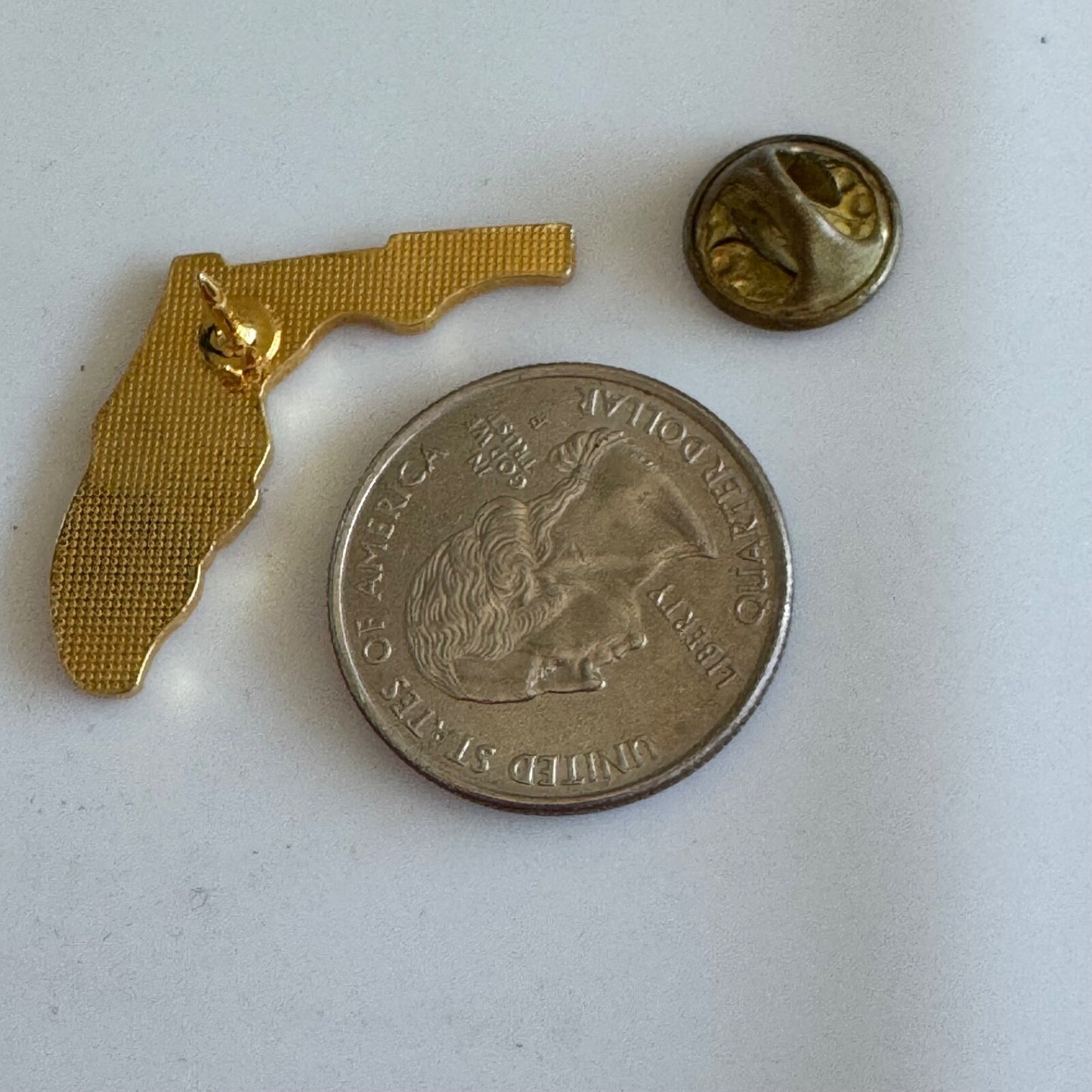 Florida State Shape Treble Clef Music Lapel Pin High School ?